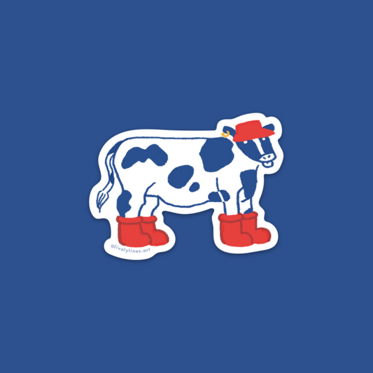 Hype Cow Sticker