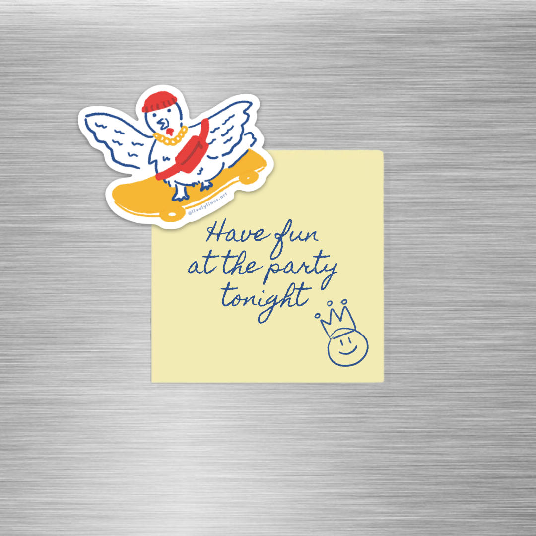Hype Chicken Magnet
