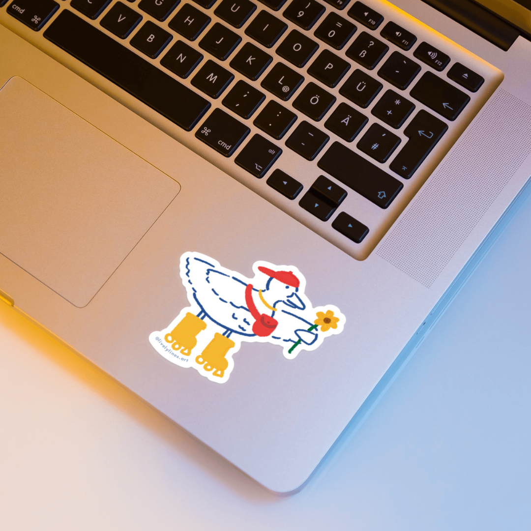 Hype Duck Sticker