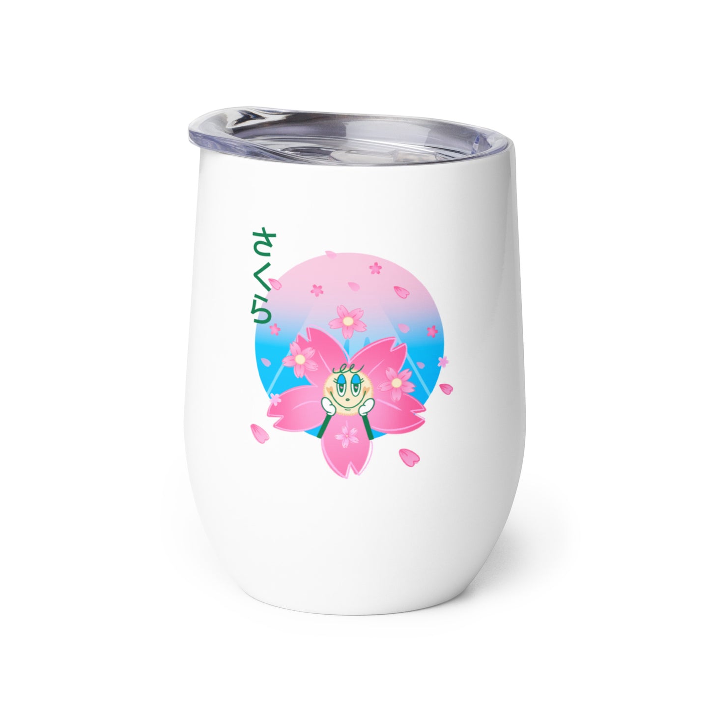 Sakura Wine tumbler